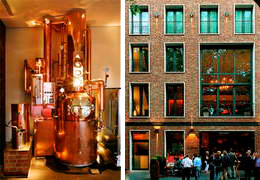 Brennerei und Stickum